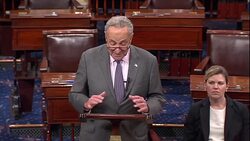 Senator Schumer challenges if Kavanaugh neutral arbiter if confirmed to Supreme Court Stock Footage