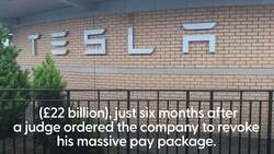 Tesla awards CEO Musk millions of shares valued at about 29 billion dollars News Clip