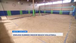 Escape the cold and play volleyball with the family at Endless Summer Volleyball News Clip