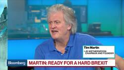 JD Wetherspoon's Martin Sees U.K. Leaving EU With No Brexit Deal News Clip