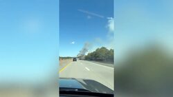 Brush fires send plumes of smoke above the East End, closes Sunrise Highway News Clip