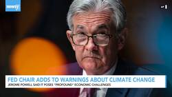 Federal Chair Warns Climate Poses Obstacles For Global Economy News Clip