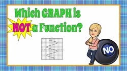 Determining Non-Function Graphs Using the Vertical Line Test Instructional Video