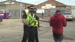 Police shut down gym in Bedford defying lockdown regulations News Clip