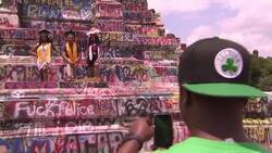 Americans debate tearing down statues of racist historical figures News Clip