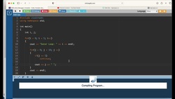 C++: Nested- Loop Continue and Break Inner Loop Instructional Video