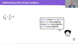 Efficiently solve subtraction problems (within a whole) Instructional Video