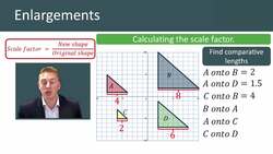 Introduction to Enlargements and Scale Factors Instructional Video