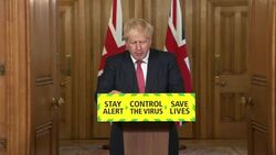 Boris Johnson PM, statement on reopening venues and businesses News Clip