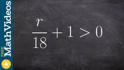 Solving a two step inequaltiy Instructional Video