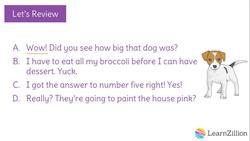 Using Interjections to Show Emotion in Writing Instructional Video