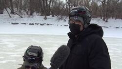 Families 'pumped' to hit the ice and snow to welcome the new year with more time outdoors News Clip