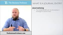Journalizing - Financial Accounting Instructional Video