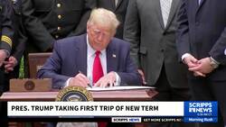 First stops of Trump’s second term: Addressing disaster relief in North Carolina, California News Clip