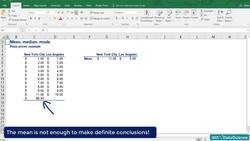 Statistics for Data Science and Business Analysis - The Main Measures of Central Tendency: Mean, Median, Mode Instructional Video