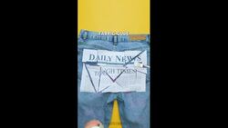 I REALLY THOUGHT I RUINED MY JEANS  #shorts Instructional Video