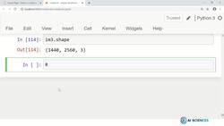 Data Science and Machine Learning (Theory and Projects) A to Z - NumPy for Numerical Data Processing: NumPy Playing with Images Instructional Video