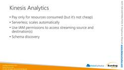 AWS Certified Data Analytics Specialty 2021 - Hands-On! - Kinesis Analytics Costs and RANDOM_CUT_FOREST Instructional Video