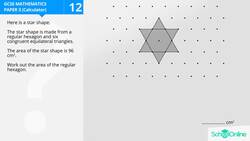 GCSE Secondary Maths Age 13-17 - Shapes & Area: Regular Shapes - Explained Instructional Video