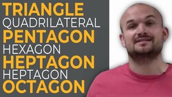 What are the names of different types of polygons based on the number of sides Instructional Video