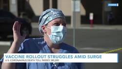 Vaccine Rollout Struggles Amid Surge In COVID-19 Cases News Clip