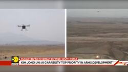 Kim Jong Un tests AI-powered ‘suicide drones’ for war News Clip