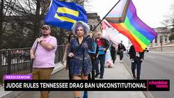 Judge Rules Tennessee Drag Ban Unconstitutional News Clip