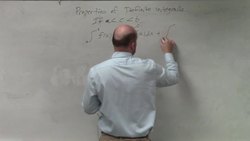 Calculus Unit 4 Sum and Difference of definite integrals Instructional Video