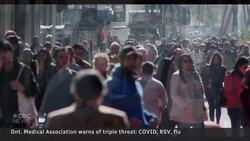 Concerns grow over triple threat of surging respiratory illnesses News Clip