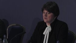 Arlene Foster: Schools will close when 'the timing is right' News Clip