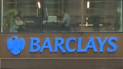 CLEAN : STOCKSHOTS: Images of Barclays bank News Clip