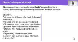 The character of Oberon in Act 2, Scene 1 of 'A Midsummer Night's Dream' Instructional Video