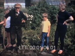 Syon House Allotment, Oxford Stock Footage
