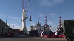 CLEAN : Historic English port navigates supply storm News Clip