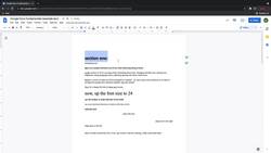 Google Docs Fundamentals - Using Paragraph Styles and Spacing Instructional Video