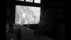 Train passengers watch Andes pass News Clip