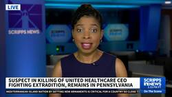 Suspect in health care CEO's murder has outburst prior to being denied bail News Clip