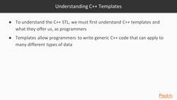 C++ Standard Template Library in Practice - Introduction to the STL Instructional Video