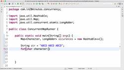 Java Programming for Complete Beginners - Java 16 - Step 06 - Implementing an Example with ConcurrentHashMap Instructional Video