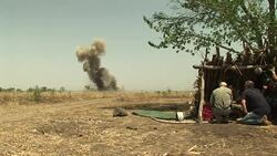 South Sudan bomb disposal unit Stock Footage