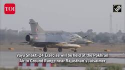 From Hercules to Prachand, IAF all set to showcase its might at Vayu Shakti-24 exercise in Jaisalmer News Clip