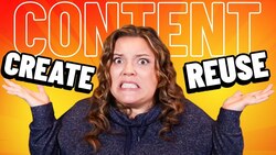 CREATE New Content or REPURPOSE Old Content For Your Social Media Marketing? Instructional Video