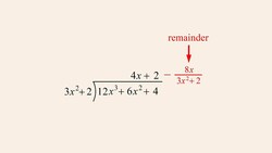 Algebra 90 - Dividing Polynomials Instructional Video