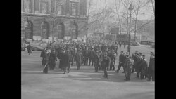 Algerian workers demonstrate in Paris in support of rebellion in Algeria News Clip
