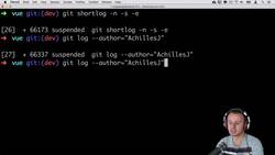 Complete Git Guide: Understand and Master Git and GitHub - Filtering Commits by Author or Keyword Instructional Video
