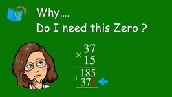 Why Do You Need Zeros When Multiplying? Instructional Video