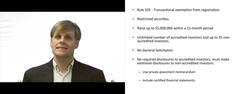 Regulation 505 - Securities Exemption Instructional Video