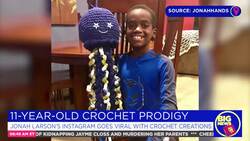 Meet the 11-Year-Old Crochet Prodigy Whose Afghans Went Viral News Clip