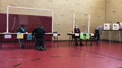 Voters visit polling place despite virus fears Instructional Video