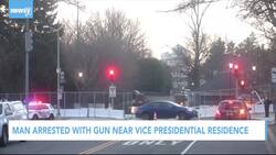 Man Arrested Near Vice President's Official Residence News Clip